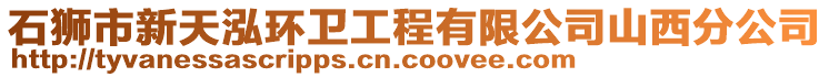 石獅市新天泓環(huán)衛(wèi)工程有限公司山西分公司