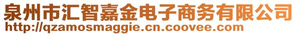 泉州市匯智嘉金電子商務(wù)有限公司