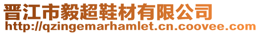 晉江市毅超鞋材有限公司