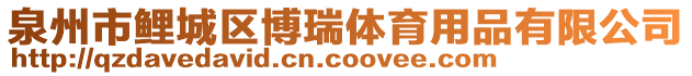 泉州市鯉城區博瑞體育用品有限公司