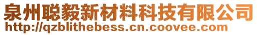 泉州聰毅新材料科技有限公司