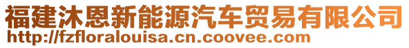 福建沐恩新能源汽车贸易有限公司