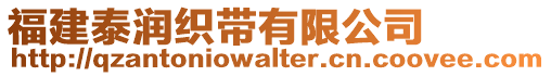 福建泰潤(rùn)織帶有限公司
