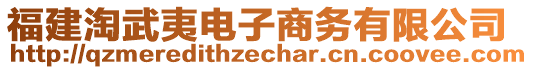 福建淘武夷電子商務(wù)有限公司