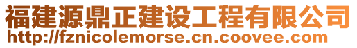 福建源鼎正建設工程有限公司