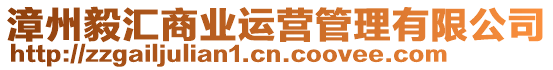 漳州毅匯商業(yè)運(yùn)營(yíng)管理有限公司