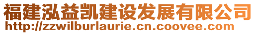 福建泓益凱建設(shè)發(fā)展有限公司