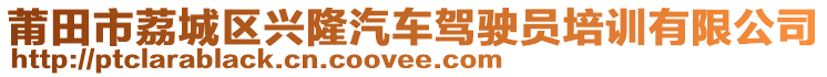 莆田市荔城區(qū)興隆汽車駕駛員培訓(xùn)有限公司