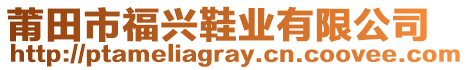 莆田市福興鞋業(yè)有限公司