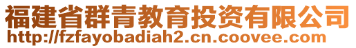 福建省群青教育投資有限公司