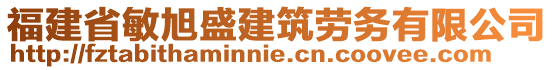 福建省敏旭盛建筑勞務(wù)有限公司