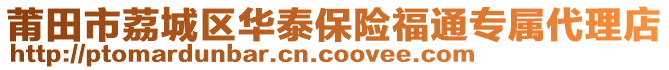 莆田市荔城區(qū)華泰保險福通專屬代理店