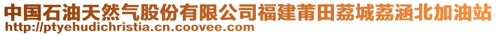 中國石油天然氣股份有限公司福建莆田荔城荔涵北加油站