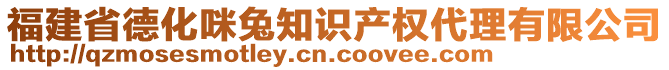 福建省德化咪兔知識(shí)產(chǎn)權(quán)代理有限公司