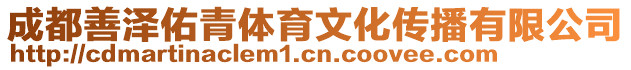 成都善澤佑青體育文化傳播有限公司