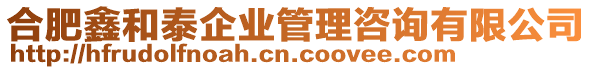 合肥鑫和泰企業(yè)管理咨詢有限公司