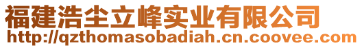 福建浩塵立峰實業(yè)有限公司