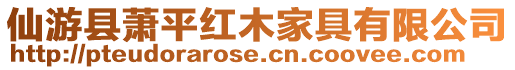 仙游縣蕭平紅木家具有限公司