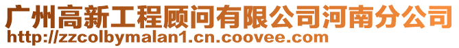廣州高新工程顧問有限公司河南分公司