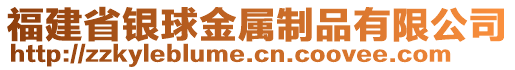 福建省銀球金屬制品有限公司