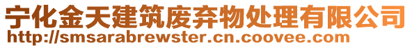 寧化金天建筑廢棄物處理有限公司