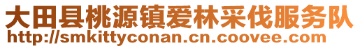 大田縣桃源鎮(zhèn)愛林采伐服務(wù)隊(duì)