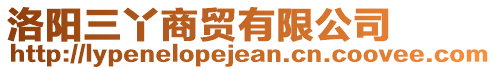 洛陽(yáng)三丫商貿(mào)有限公司