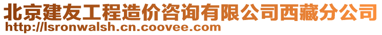 北京建友工程造價(jià)咨詢有限公司西藏分公司