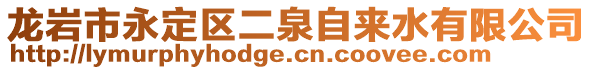 龍巖市永定區(qū)二泉自來(lái)水有限公司