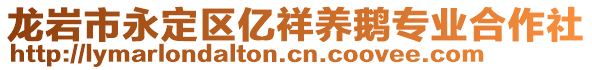 龙岩市永定区亿祥养鹅专业合作社