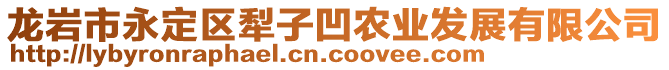 龍巖市永定區(qū)犁子凹農(nóng)業(yè)發(fā)展有限公司