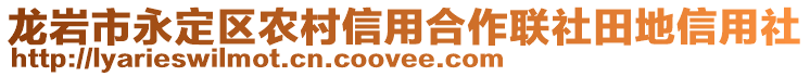 龍巖市永定區(qū)農(nóng)村信用合作聯(lián)社田地信用社