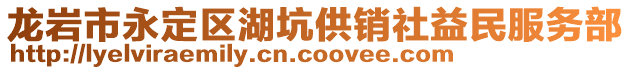 龍巖市永定區(qū)湖坑供銷社益民服務(wù)部