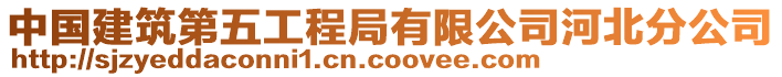 中國建筑第五工程局有限公司河北分公司