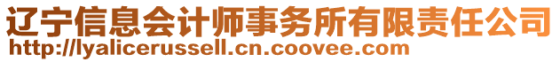 遼寧信息會(huì)計(jì)師事務(wù)所有限責(zé)任公司