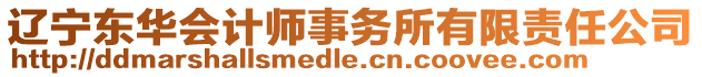 遼寧東華會(huì)計(jì)師事務(wù)所有限責(zé)任公司