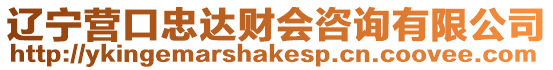 遼寧營口忠達(dá)財(cái)會(huì)咨詢有限公司