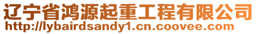 遼寧省鴻源起重工程有限公司
