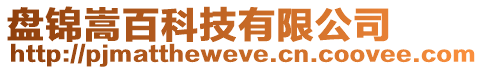 盤錦嵩百科技有限公司