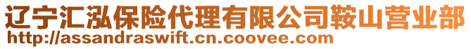 遼寧匯泓保險(xiǎn)代理有限公司鞍山營業(yè)部