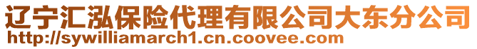 遼寧匯泓保險代理有限公司大東分公司