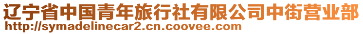 遼寧省中國青年旅行社有限公司中街營業(yè)部