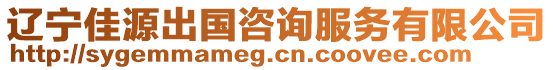 遼寧佳源出國(guó)咨詢服務(wù)有限公司