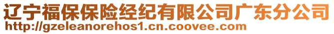 遼寧福保保險(xiǎn)經(jīng)紀(jì)有限公司廣東分公司