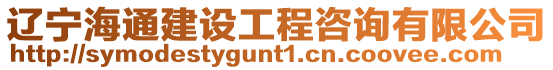 遼寧海通建設工程咨詢有限公司
