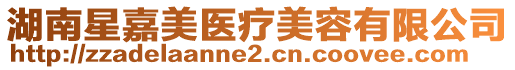 湖南星嘉美醫療美容有限公司