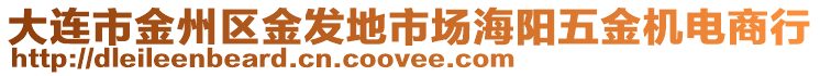 大連市金州區(qū)金發(fā)地市場海陽五金機電商行