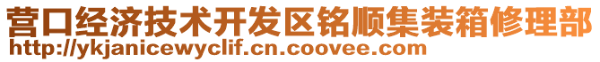 營口經(jīng)濟技術(shù)開發(fā)區(qū)銘順集裝箱修理部