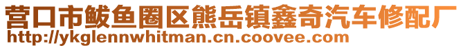 營口市鲅魚圈區熊岳鎮鑫奇汽車修配廠