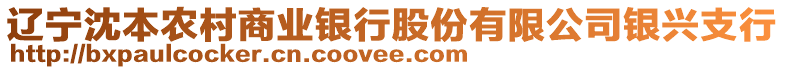 遼寧沈本農(nóng)村商業(yè)銀行股份有限公司銀興支行